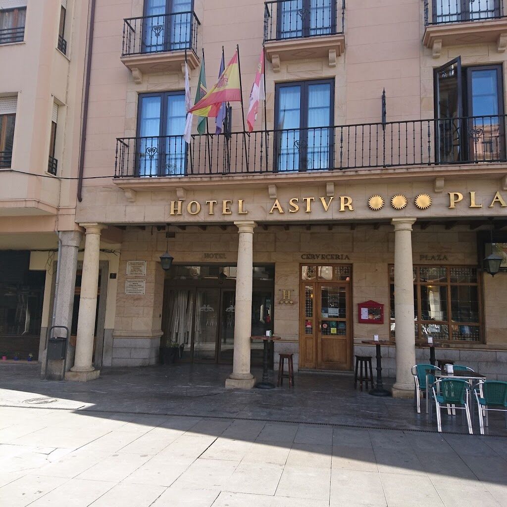 Exe Astur Plaza Hotel Astorga Ngoại thất bức ảnh